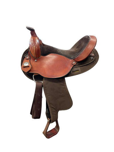 Fabtron Round Trail Saddle - Brown - 16" - USED