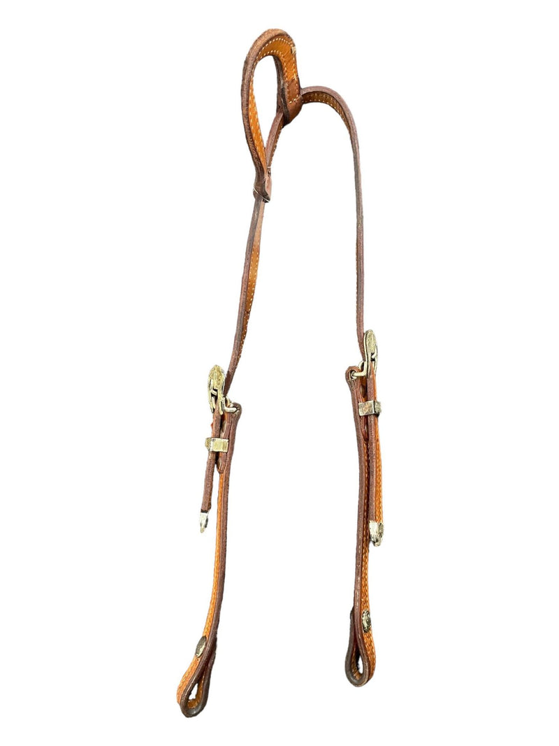 Billy Cook Single Ear Headstall - Brown - Est. F/S - USED