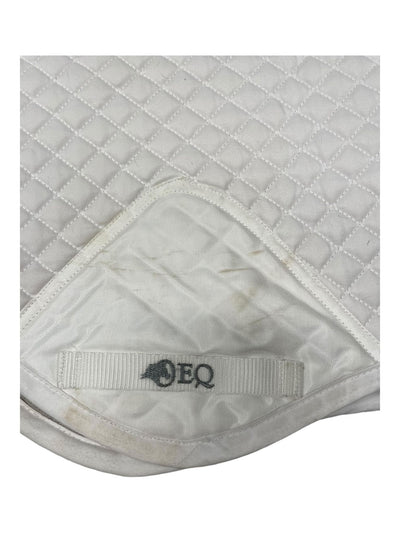 Oak Equestrian AP Pad - White/Navy - Est. F/S - USED