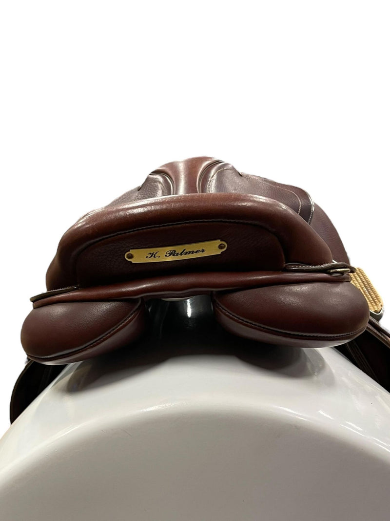 Bates CC Saddle - Brown - 17.5" / Adj. Gullet - USED