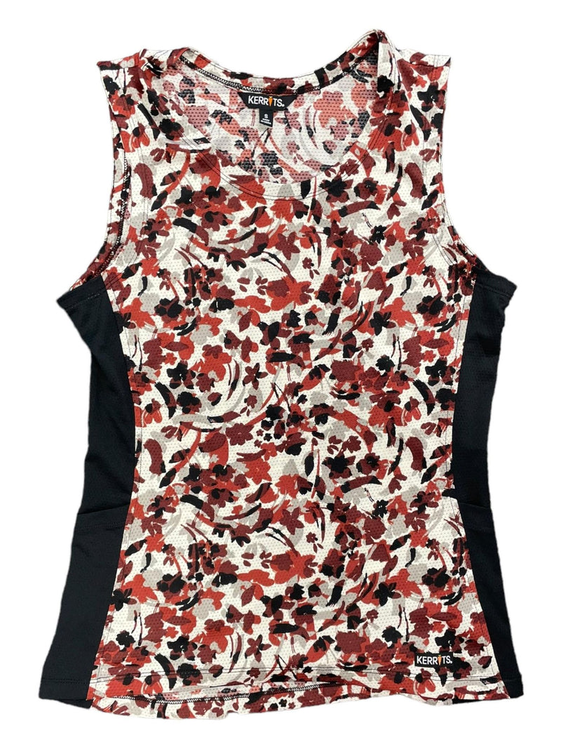 Kerrits Sleeveless Top - Red Floral - S - USED