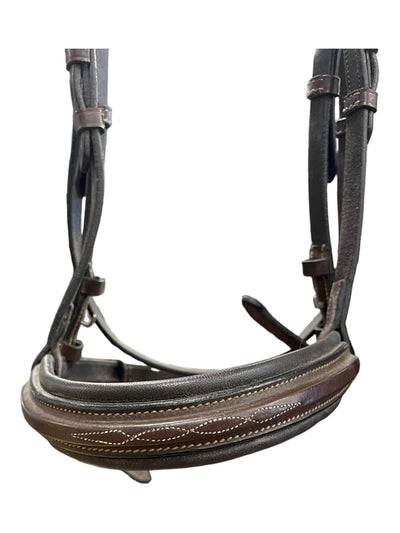 Black Oak Fancy Stitch Bridle - Brown - C/S - USED