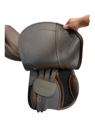 Collegiate Honour CC Saddle *NWT* - Brown - 16.5" Adj. Gullet - USED