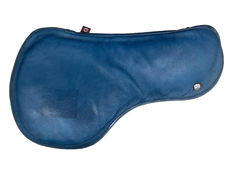 Ogilvy Leather Gummy Half Pad - Navy - 19.5" Spine - USED