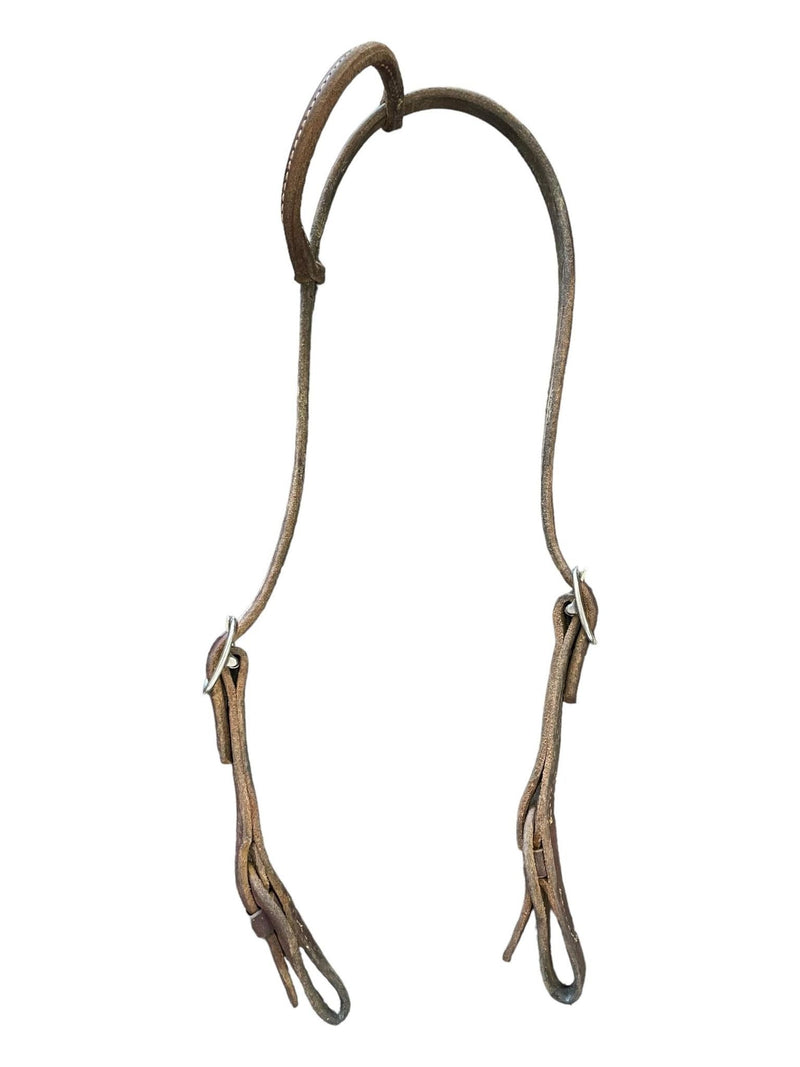 Weaver Sliding Ear Headstall - Brown - Est. F/S - USED