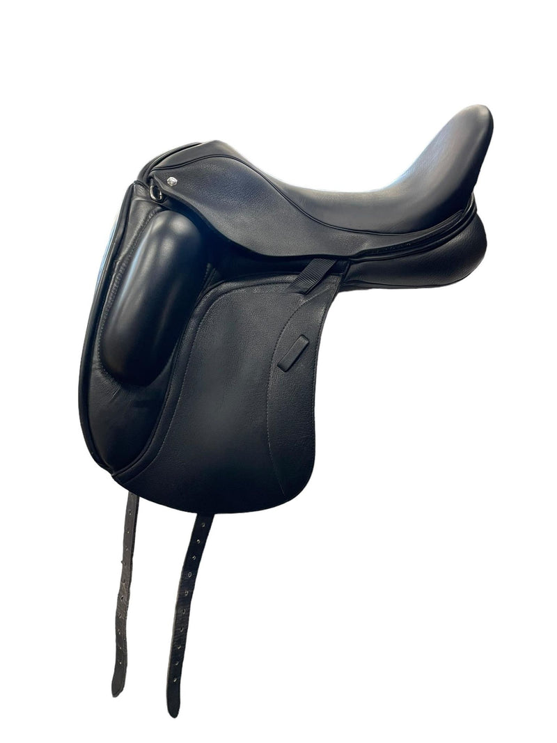 Custom 2019 Wolfgang Omni Saddle - Black - 18.5" / 27.5 Tree - USED