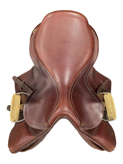 Bates CC Saddle - Brown - 17.5" / Adj. Gullet - USED