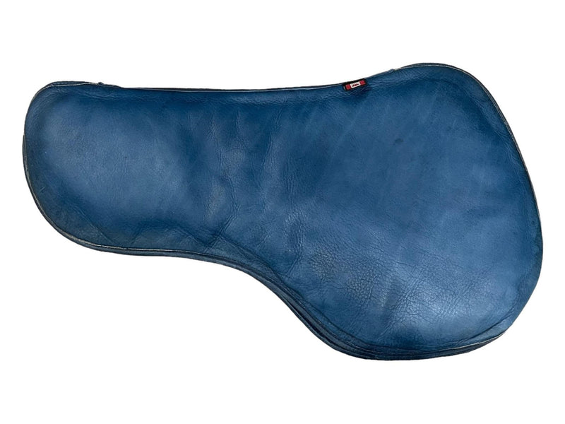 Ogilvy Leather Gummy Half Pad - Navy - 19.5" Spine - USED