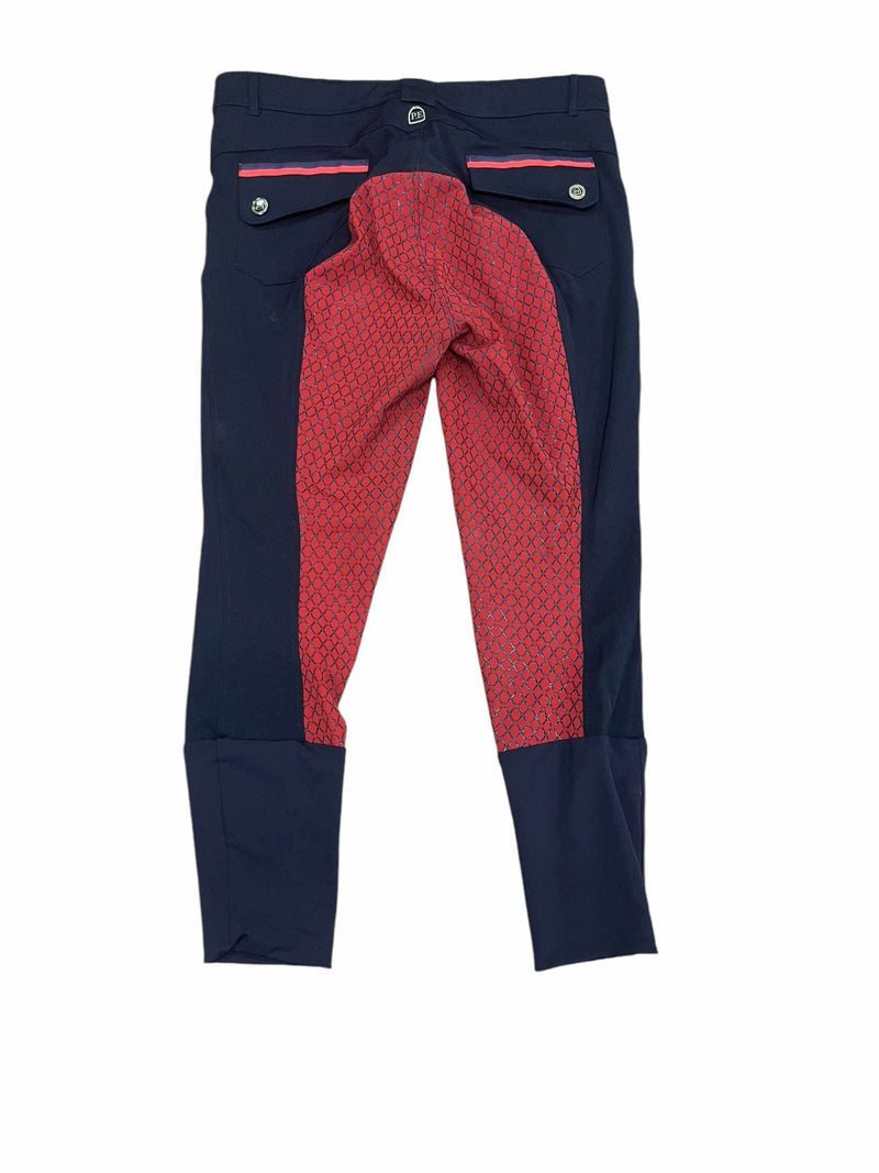 Premier Equine FS Breech - Navy/Red - 36 - USED