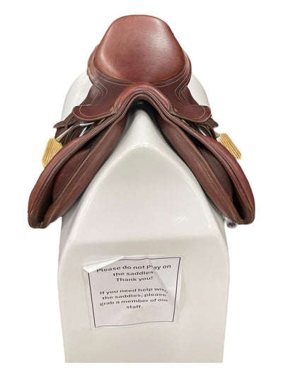 Bates CC Saddle - Brown - 17.5" / Adj. Gullet - USED