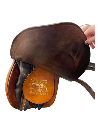 Stubben Wotan CC Saddle - Brown - 17" - USED