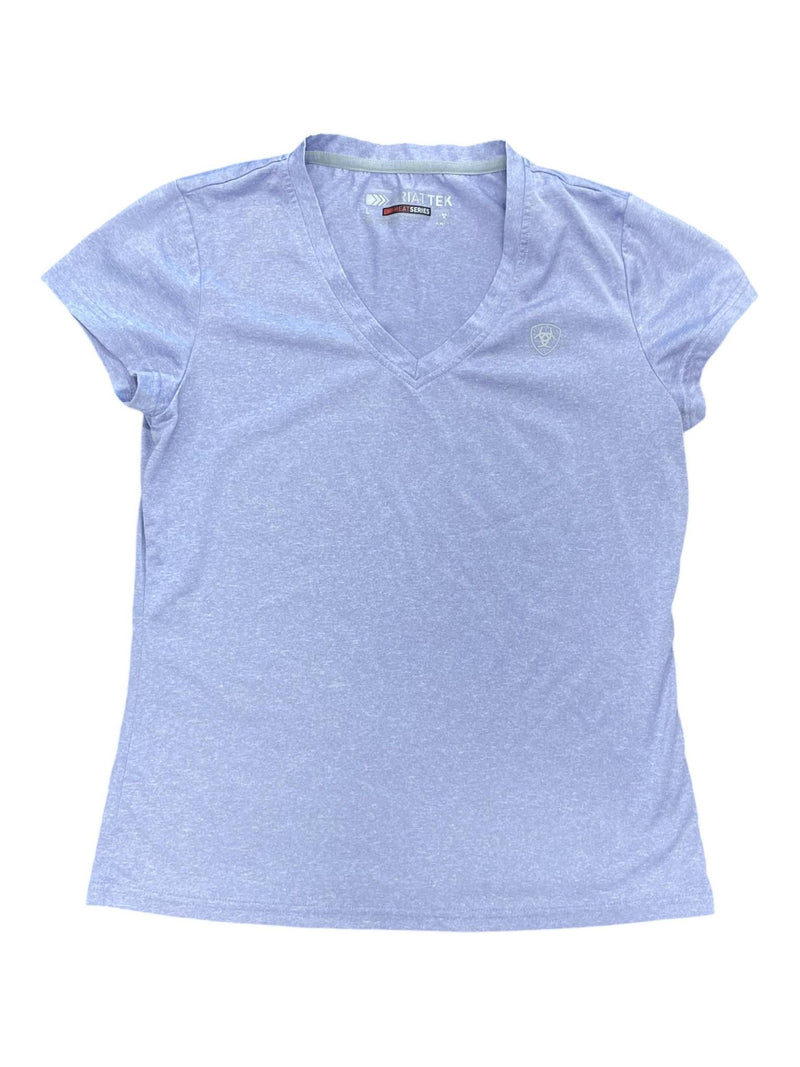 Ariat SS Tee - Light Purple - L - USED