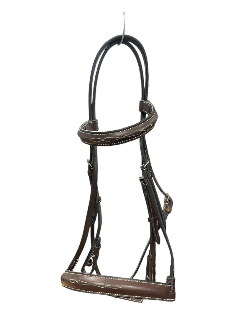 Black Oak Bridle/Reins - Brown - F/S - USED