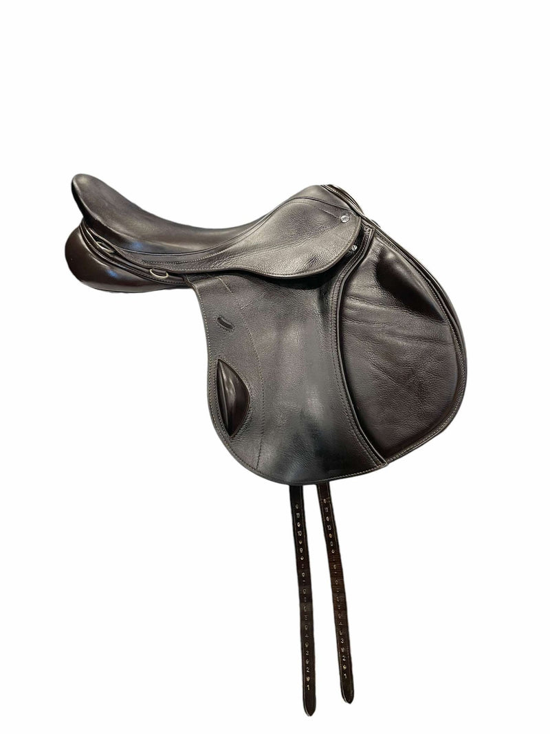 Bliss Of London Loxley Jump Monoflap Saddle - Brown - 17.5 - USED