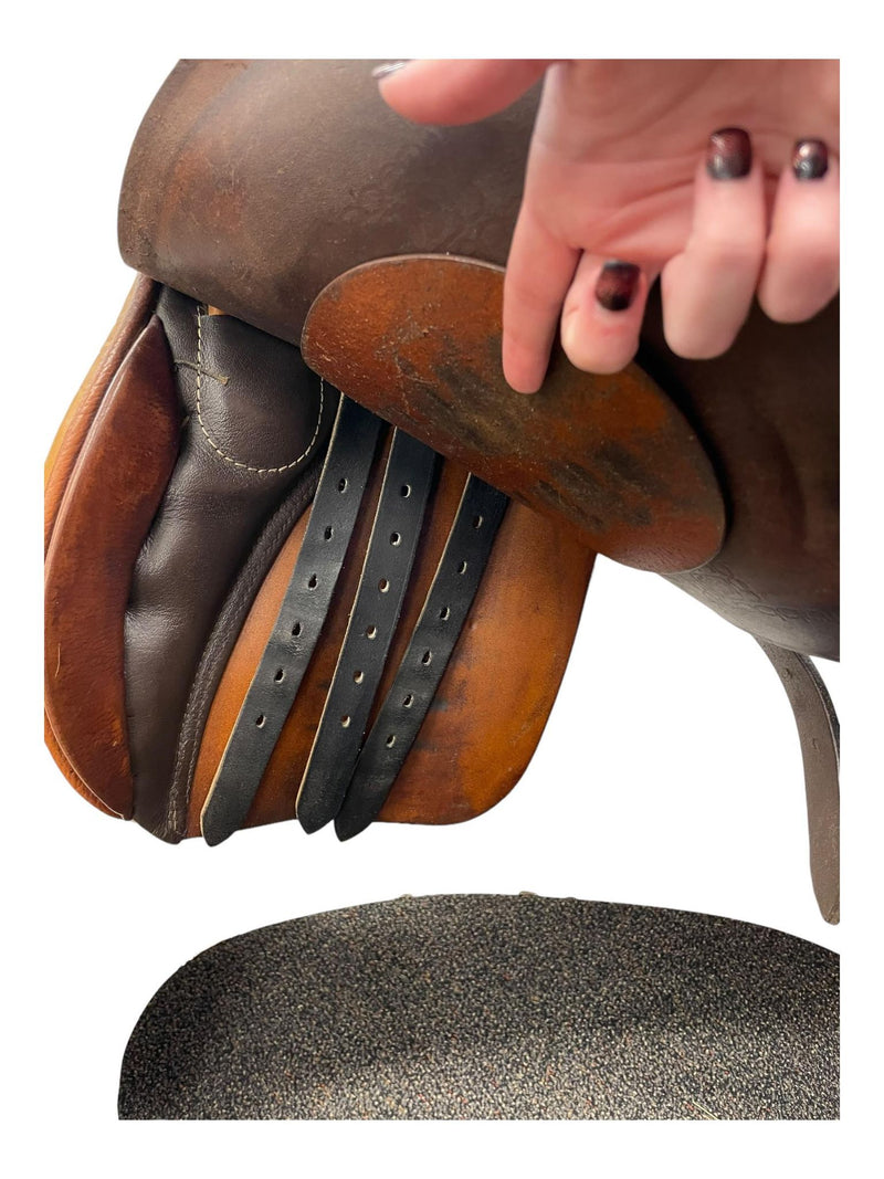 Stubben Wotan CC Saddle - Brown - 17" - USED