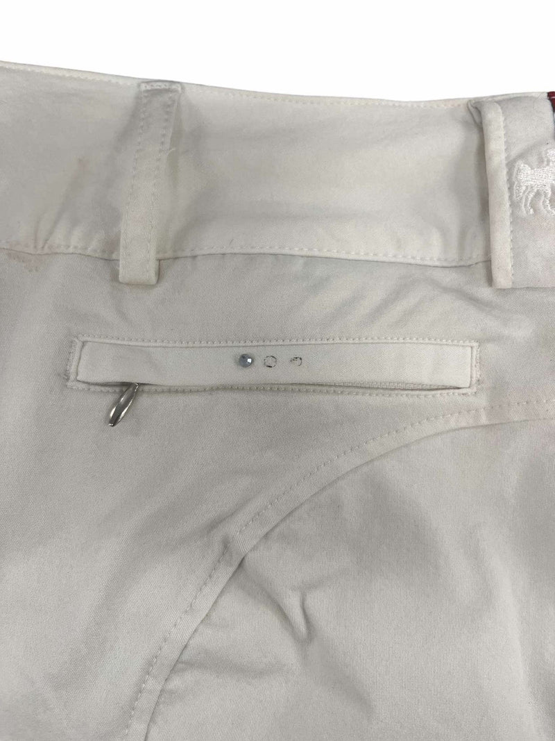 Equine Couture KP Breech - White - 32 - USED