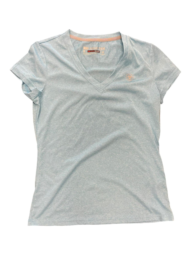 Ariat SS Tee - Blue - M - USED