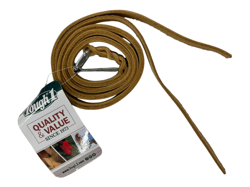 Tough-1 Leather Saddle String *NWT* - Light Oil - 35" - USED