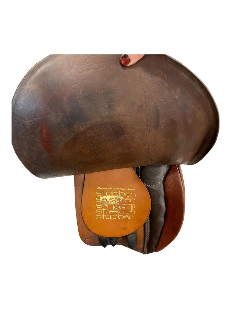 Stubben Wotan CC Saddle - Brown - 17" - USED