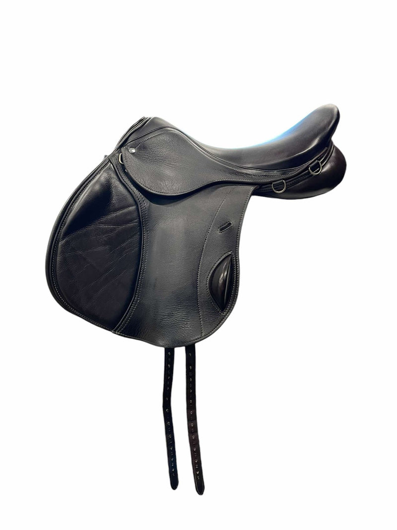 Bliss Of London Loxley Jump Monoflap Saddle - Brown - 17.5 - USED