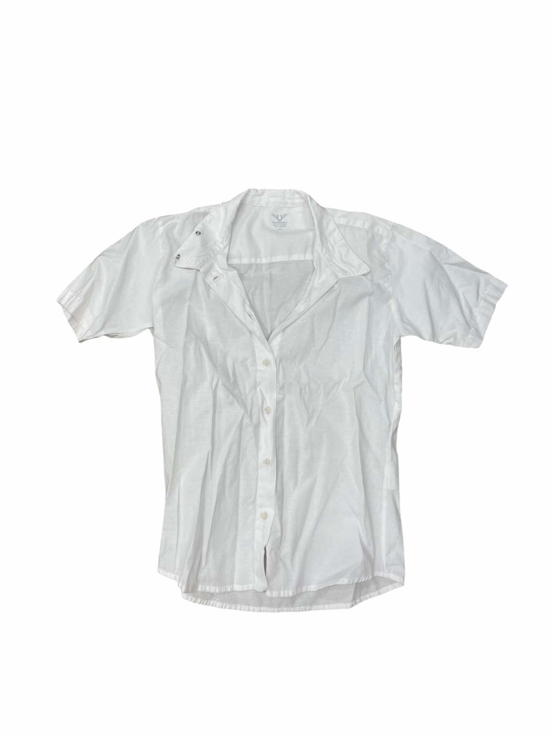 Tuffrider SS Show Shirt - White - Youth 12 - USED