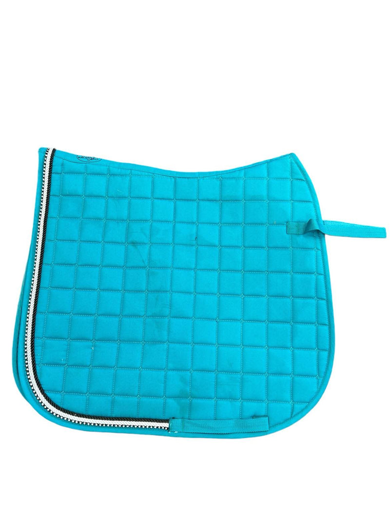 Horse Comfort Dressage Saddle Pad - Teal - USED