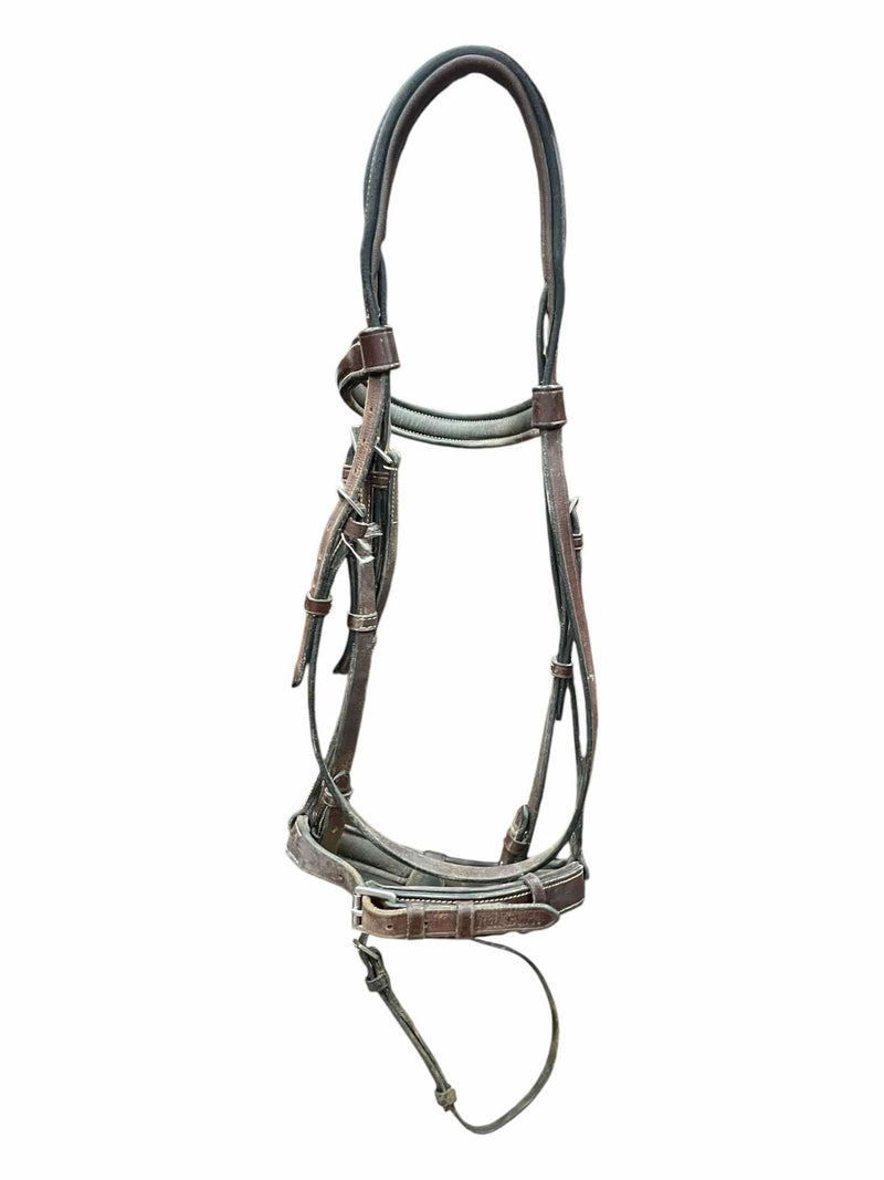 Red Barn Bridle W/ Flash - Brown - F/S - USED