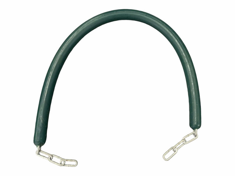 Rubber Stall Guard *No End Snaps* - Hunter Green - 42" - USED