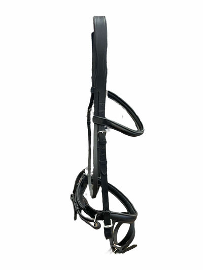 Red Barn DR Bridle - Black - F/S - USED