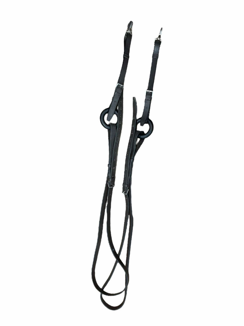 Side Reins With Donut - Brown - Est. F/S - USED