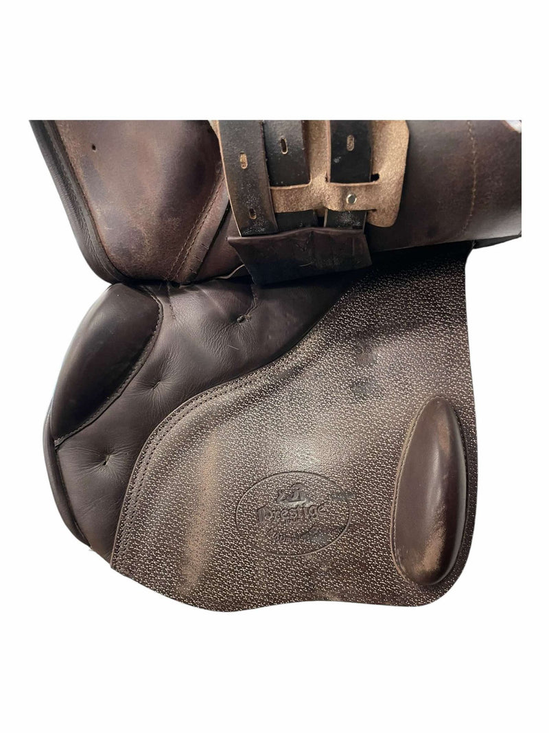 2022 Prestige Versailles D CC Saddle - Brown - 18" / 36 Tree - USED