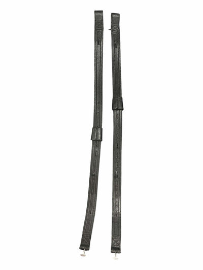 Wintec Webbers Stirrup Leathers - Black - 28" - USED