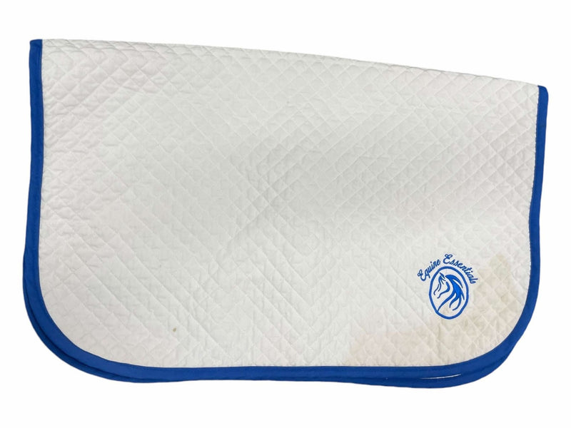 Equine Essentials Baby Pad - White/Blue - 26" - USED