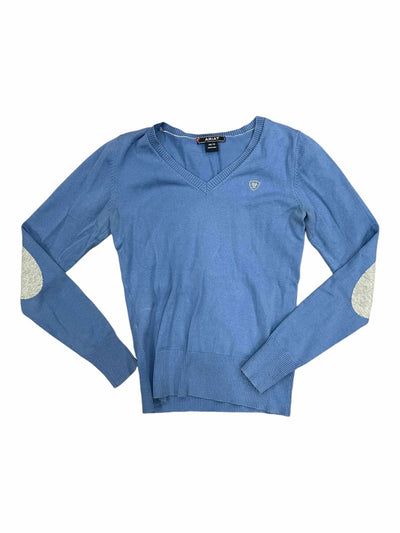 Ariat Sweater - Light Blue/Grey - XS - USED