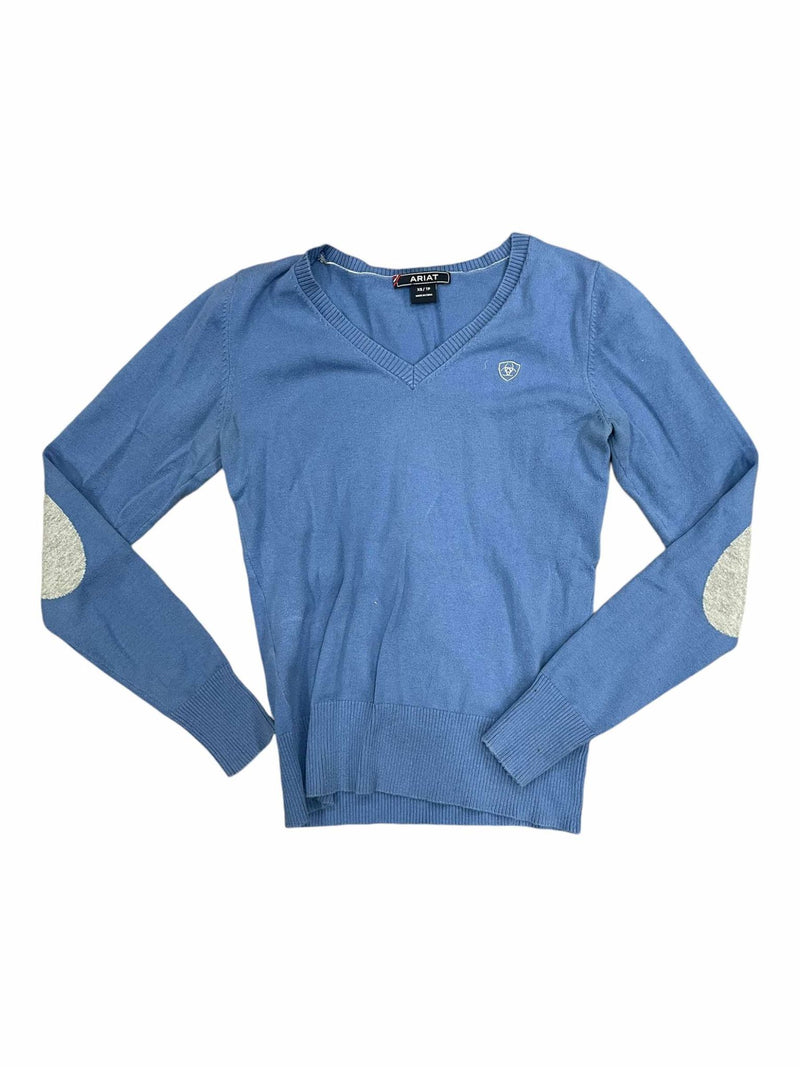 Ariat Sweater - Light Blue/Grey - XS - USED