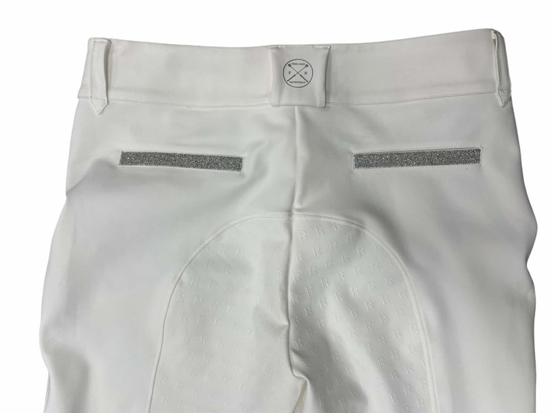 Free Ride Equestrian Sparkle Pro FS Breech *NWT* - White - 34 - USED