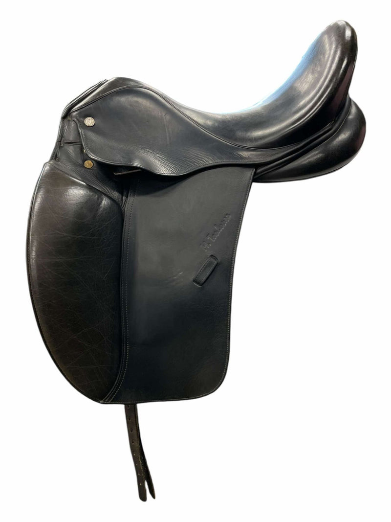 2010 M Toulouse Aachen Genesis DR Saddle - Black - 18" / Adj. Tree - USED