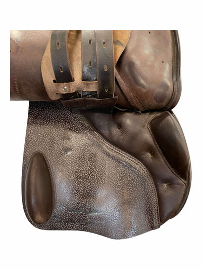 2022 Prestige Versailles D CC Saddle - Brown - 18" / 36 Tree - USED