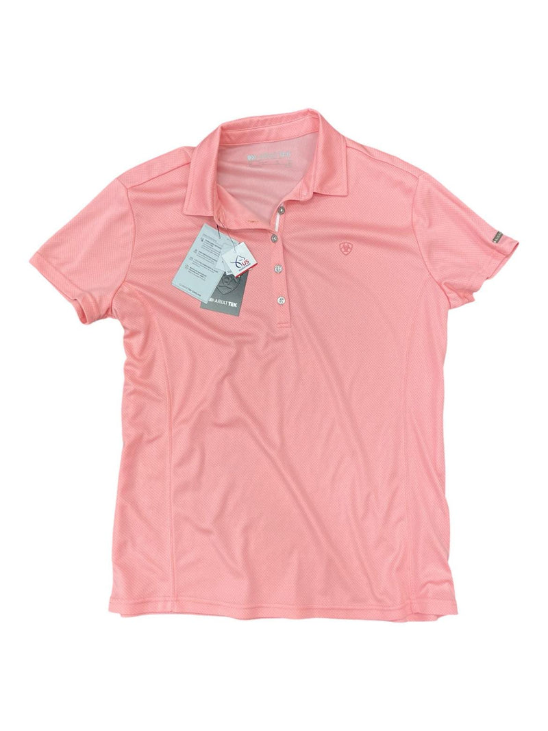 Ariat Talent SS Polo *NWT* - Peach Blossom - XL - USED