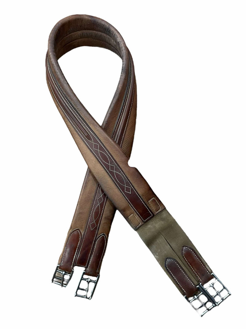 Beval LTD 2 Leather Girth - Brown - 52" - USED