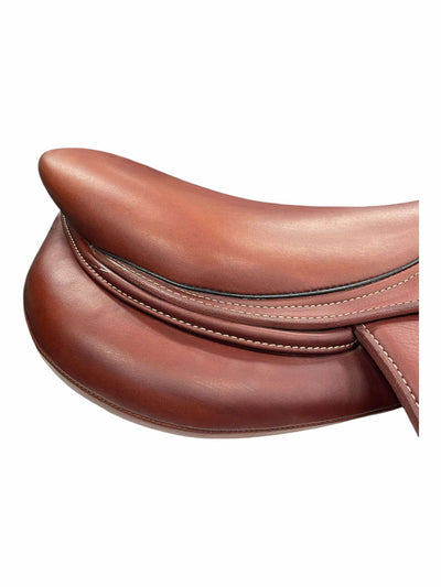 2022 Devoucoux Biarritz S CC Saddle - Brown - 17.5" / 4.25" Gullet - USED