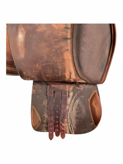 Dover Circuit CC Saddle - Brown - 17" / Wide - USED