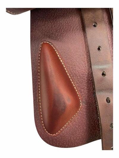 2022 Devoucoux Biarritz S CC Saddle - Brown - 17.5" / 4.25" Gullet - USED