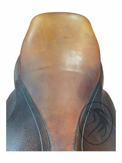 Richard Castelow CC Saddle - Brown - 17.5" / Approx. MW (5" Gullet) - USED