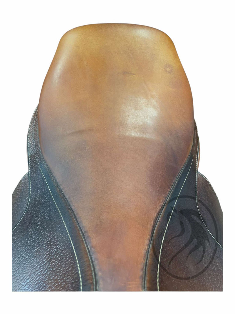 Richard Castelow CC Saddle - Brown - 17.5" / Approx. MW (5" Gullet) - USED