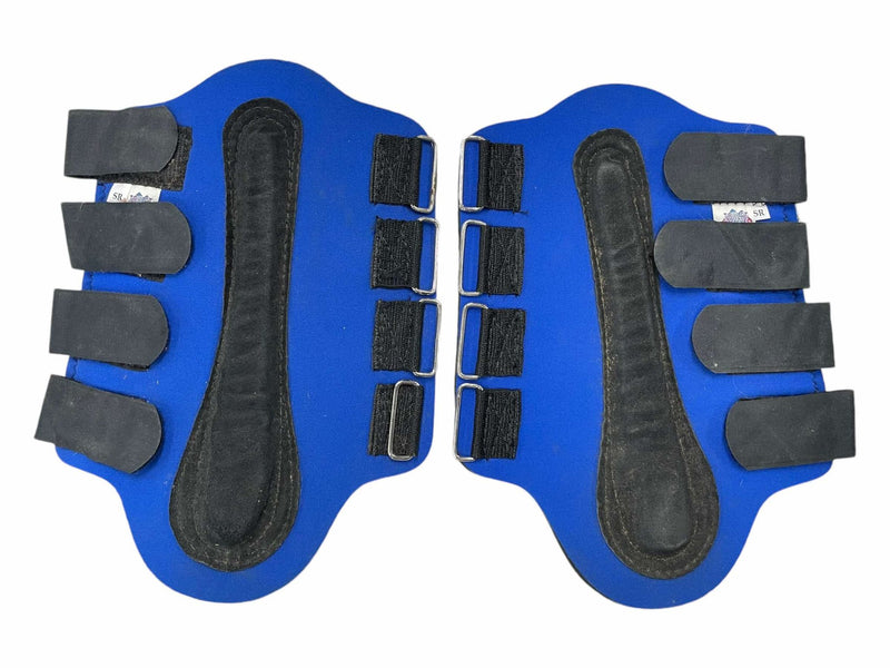 Toklat Rear Splint Boots - Royal Blue/Black - S - USED