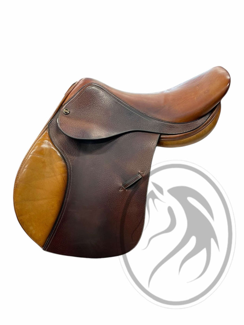 Richard Castelow CC Saddle - Brown - 17.5" / Approx. MW (5" Gullet) - USED