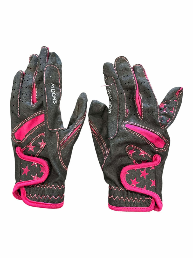 RSL Gloves - Black/Pink - XXS (6) - USED