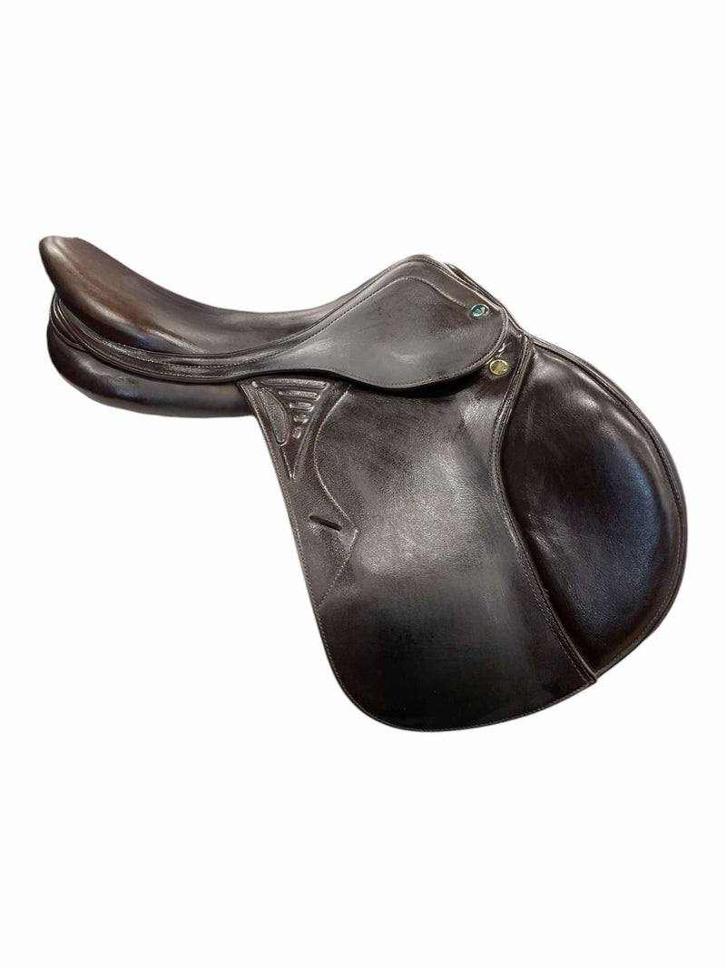 2022 Prestige Versailles D CC Saddle - Brown - 18" / 36 Tree - USED