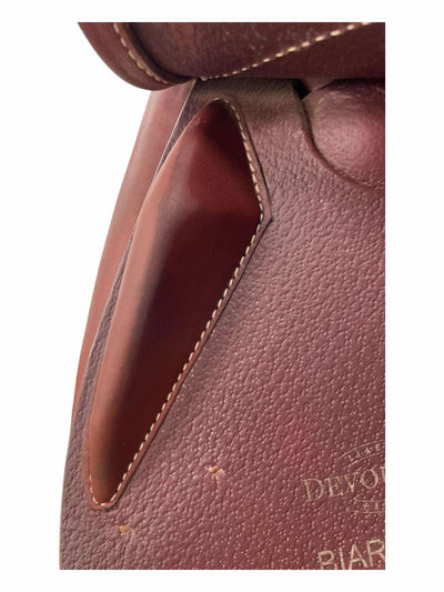 2022 Devoucoux Biarritz S CC Saddle - Brown - 17.5" / 4.25" Gullet - USED